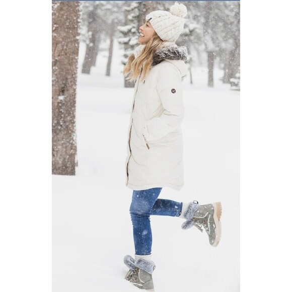 Roxy Yuma Alpine Faux Fur Women's Waterproof Warm Tech Winter Boots Size 11 - Picture 3 of 10